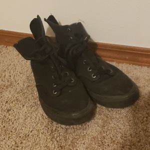 Black Vans High Tops